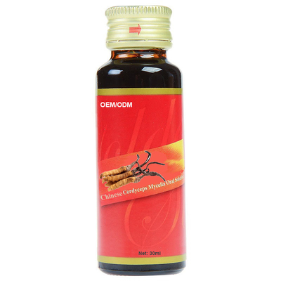 OEM ODM Private label жидкость для перорального применения кордицепса 100% раствор экстракта кордицепса китайского