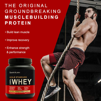 Порошок протеина whey дополнения протеина whey золотого стандарта 2lb OEM оптовый