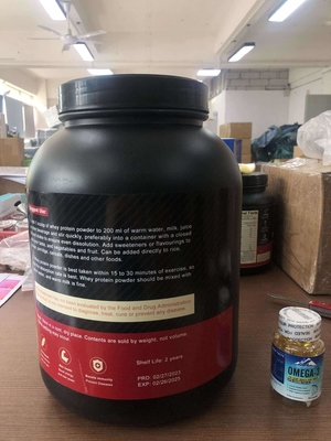 Порошок 100% протеина золотого стандарта мышцы тела порошка изолята протеина Whey метки частного назначения OEM 5lb строя