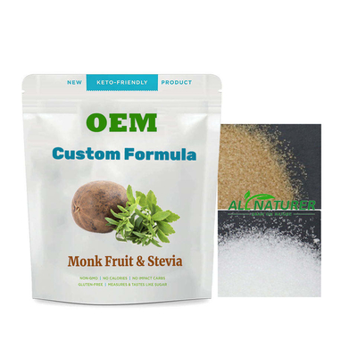 Порошок Erythritol Стевии выдержки плода монаха подсластителя смеси порошка OEM нул калорий