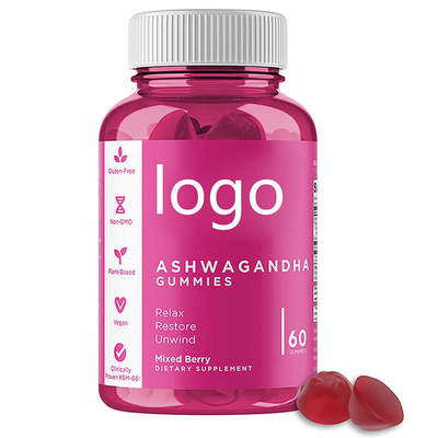 Gummies ashwagandha vegan капсул ashwagandha OEM оптовые органические