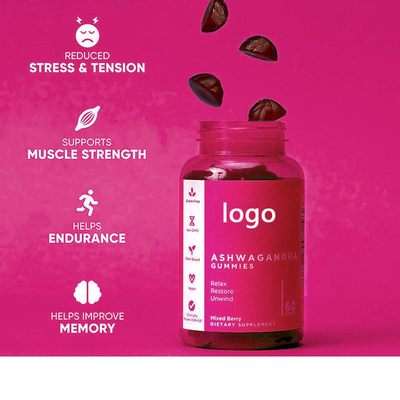 Gummies ashwagandha vegan капсул ashwagandha OEM оптовые органические