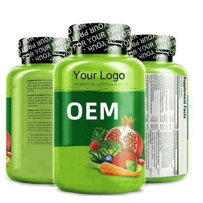 Планшеты Multivitamin еды горячей продажи OEM все для здоровья людей дополняют 120 капсул Vegan
