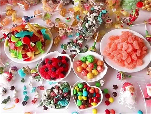 Конфеты планшета вкуса плода OEM 2.5kgx6bags/Carton цвета камедеобразной смешанный