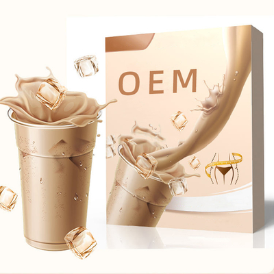 Кофе с молоком чай сок OEM тонкий порошок для похудения 10gx10bags