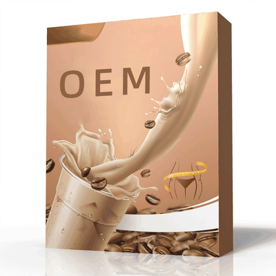 Кофе с молоком чай сок OEM тонкий порошок для похудения 10gx10bags