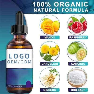 30 мл Биотин Коллагеновые капли для похудения BHB Keto Drops OEM Oil Seed Herbal Extract Эфирное масло