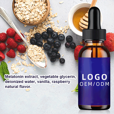 коллаген биотина 50ml 5Mg падает OEM естественный Melatonin падает взрослая помощь сна ночи