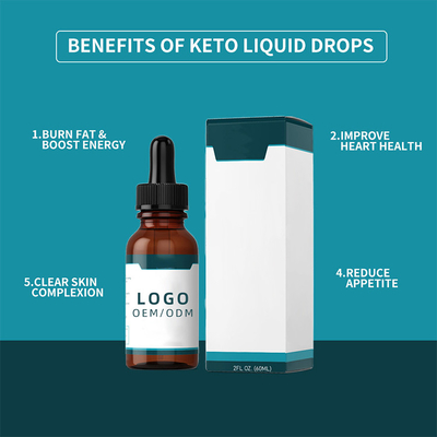 Коллаген биотина OEM падает падения 60ml Keto для потери веса